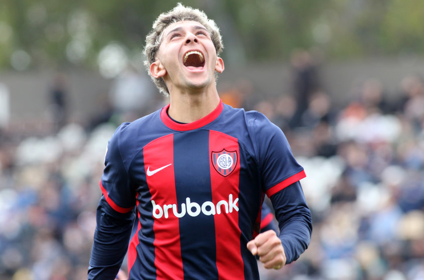 Elián Irala y su gol a Platense